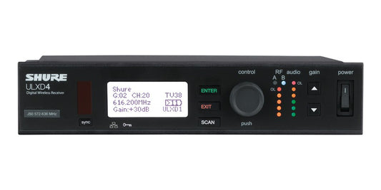 Shure ULXD4-H50 Single Digital Wireless Receiver