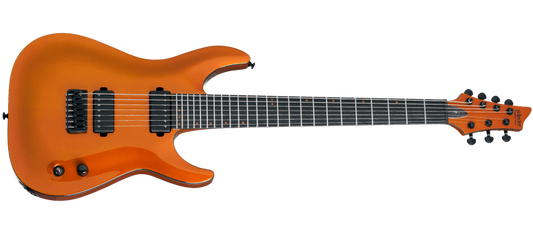 Schecter Guitars Keith Merrow KM-7 | Lambo Orange