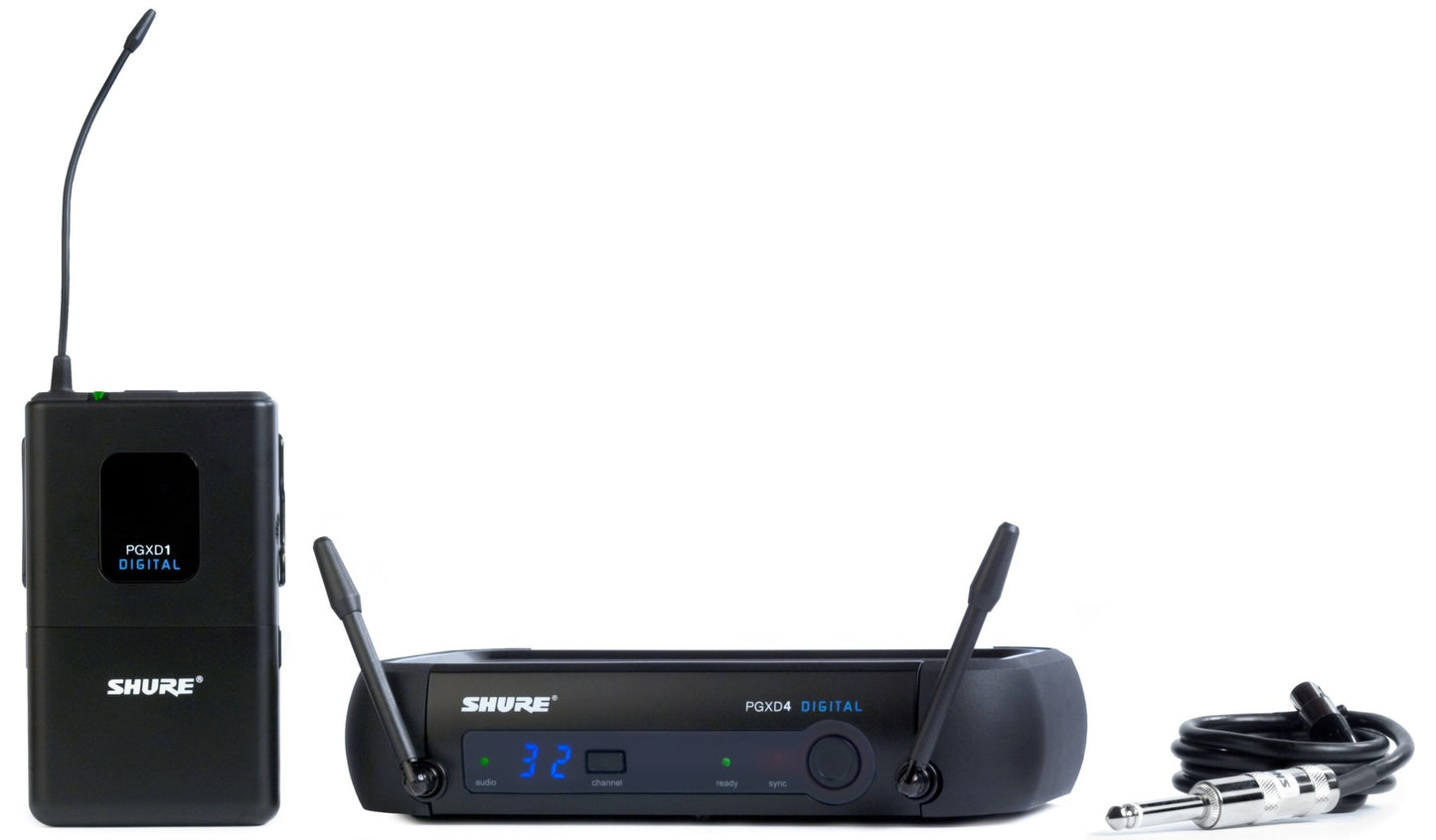 Shure PGXD14-X8 PGX Series Digital Wireless System for Guitar/Bass - ON SALE