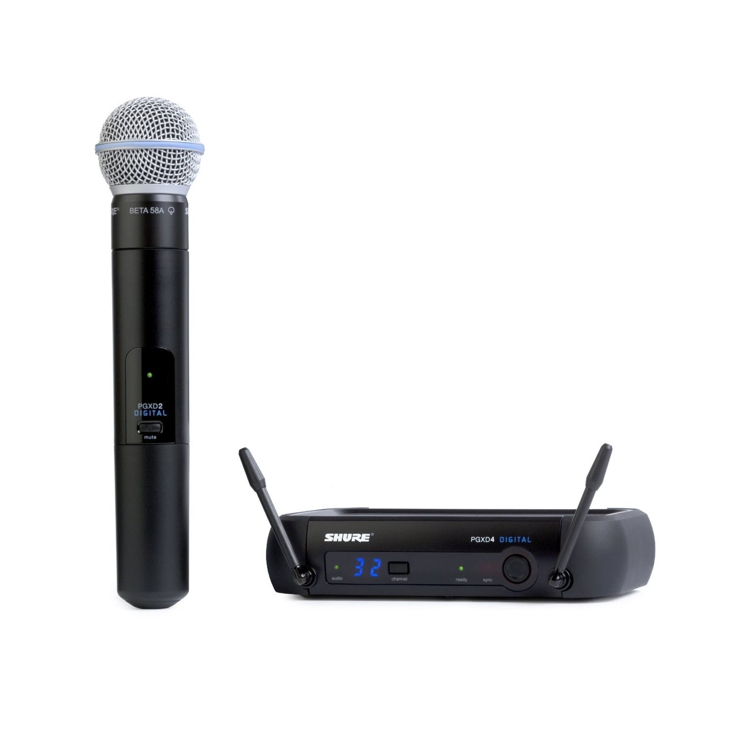 Shure PGXD24/BETA58-X8 PGX Series Wireless Microphone System with Shure BETA58
