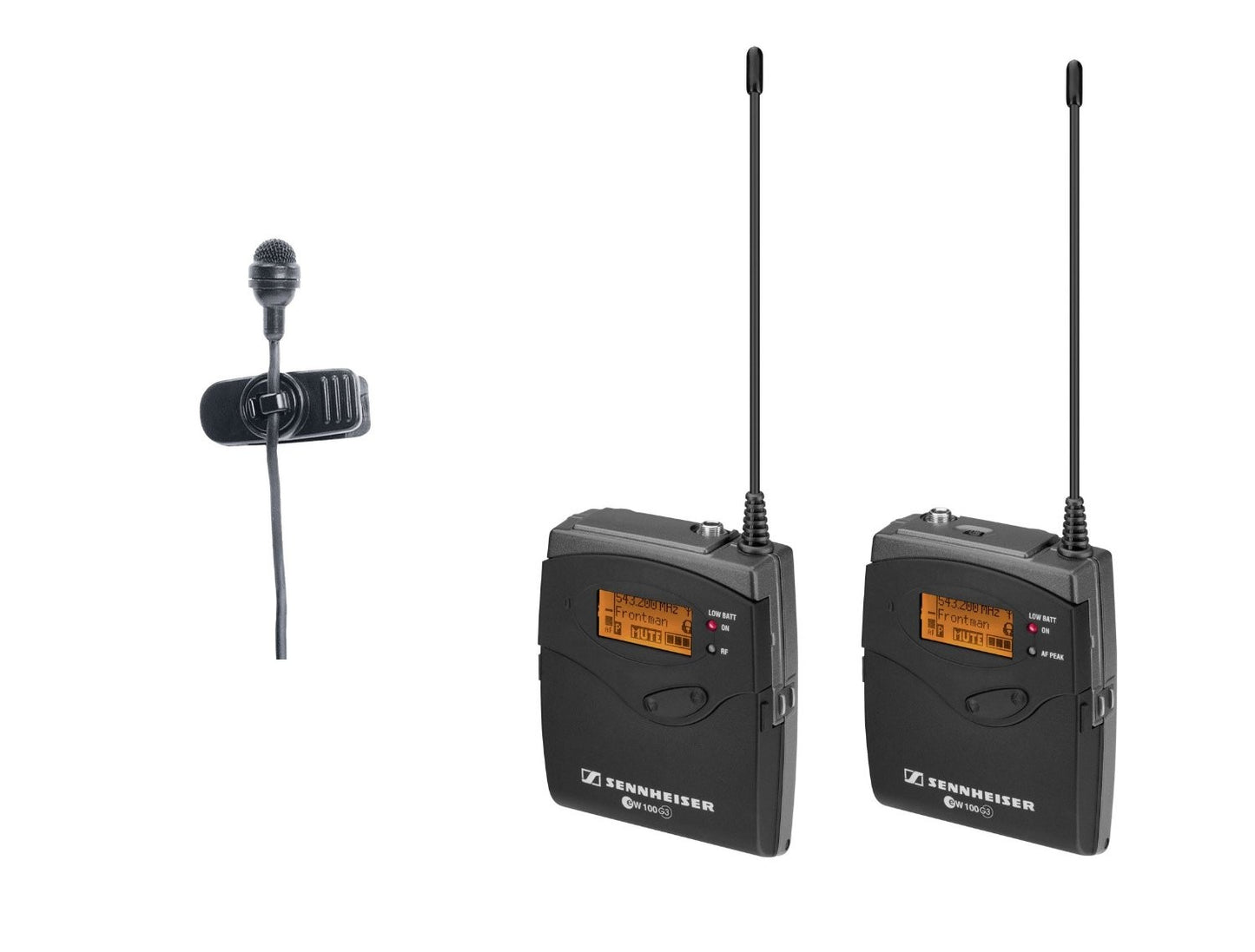 Sennheiser EW122P-G3-A Wireless Camera Mount Mic System with ME4 Lavalier Band A (516-558 MHz)