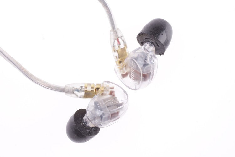 Shure SE535-CL Sound Isolating Earphones with Clear Detachable Cable
