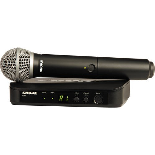 Shure BLX24/PG58-H9 Wireless Vocal System with Handheld PG58 Microphone