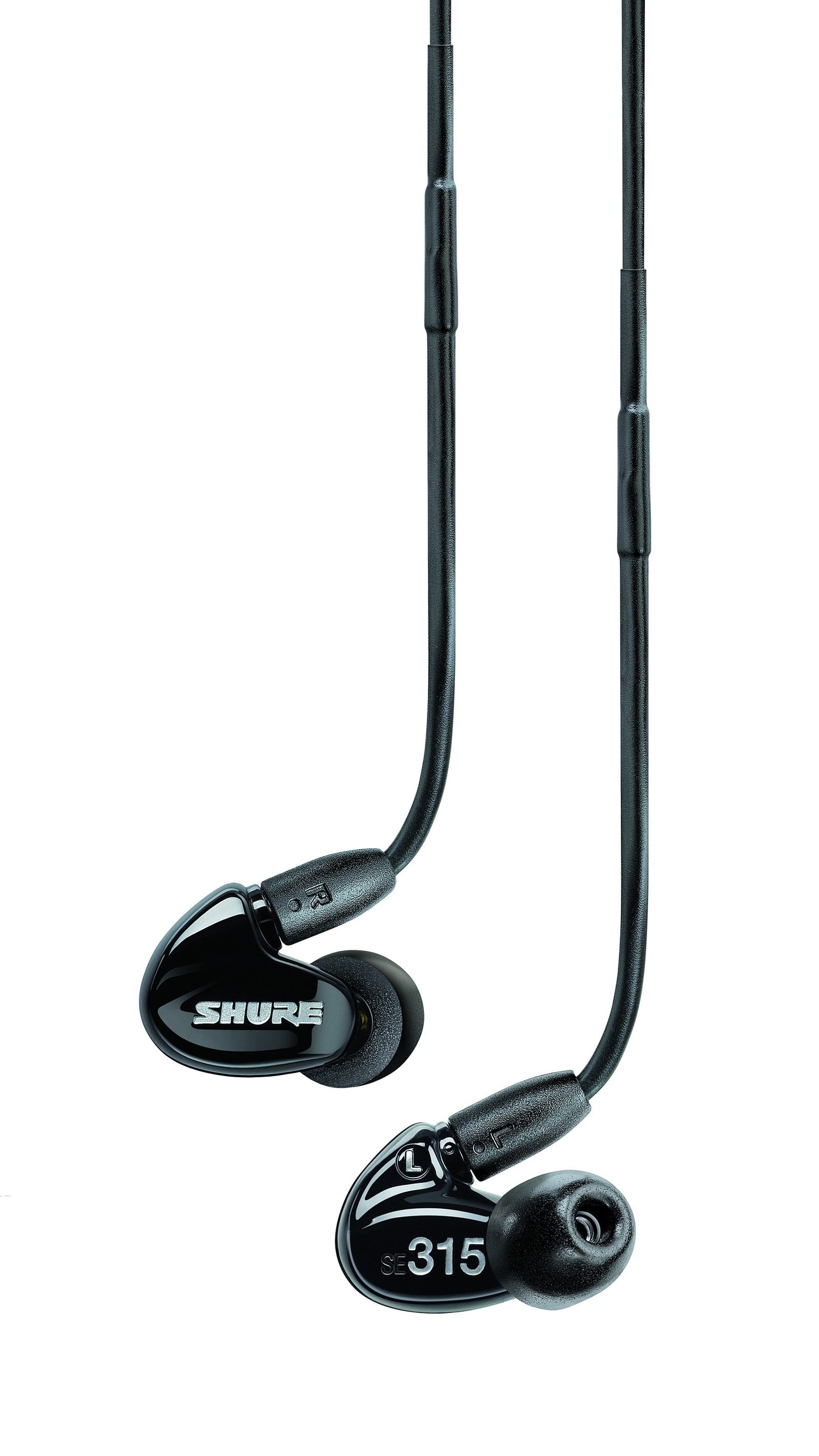 Shure SE315-K Sound Isolating Earphones with High-Definition MicroDriver + Tuned BassPort