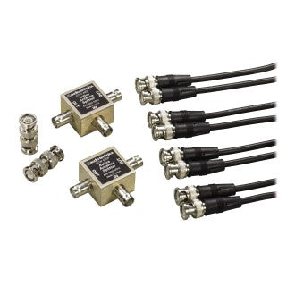 Audio-Technica ATW-49SP Two Active Antenna Splitters designed for use with Audio-Technica 5000, 4000, 3000 and 2000 Series UHF wireless receivers and ATW-A49 LPDA antennas.