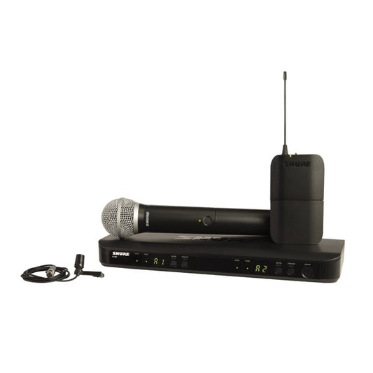 Shure BLX1288/CVL-H9 Dual Wireless Mic System  (Band H9, 512-542MHz)
