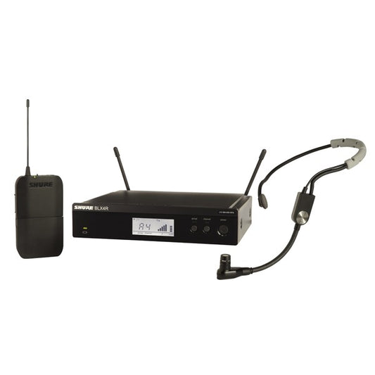 Shure BLX14R/SM35 Rackmountable Body Pack System with SM35 Headset Mic -H9 512-542MHz