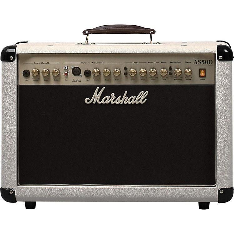 Marshall Marshall AS50D (AS50DC) 50-Watt Acoustic Combo - Cream (Limited Edition)