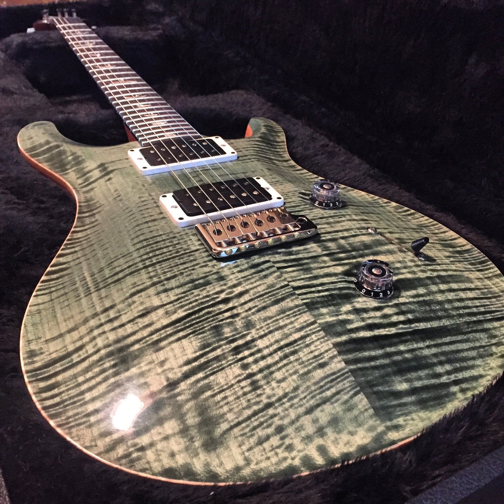 PRS Custom 24 | 10 Top | Trampas Green | Special Order – Rusty