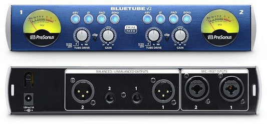 Presonus BlueTube™ DP V2 2-Channel Mic/Instrument Tube Preamp