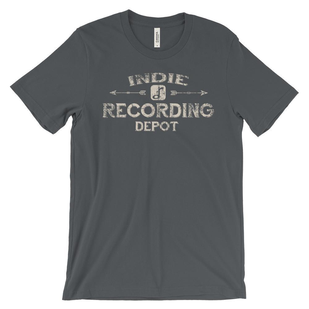 Rusty Frets Guitar Shop Asphalt / S Indie Recording Depot Vintage Shirt