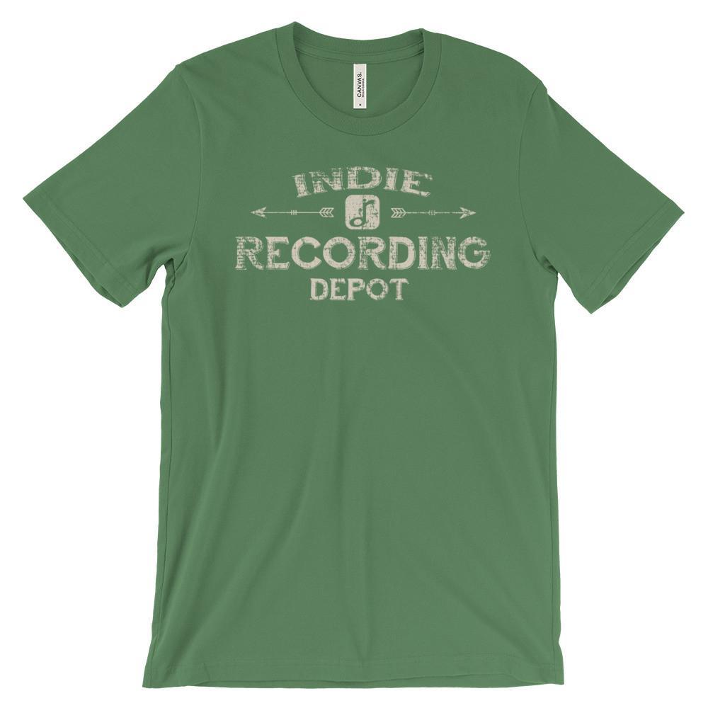 Rusty Frets Guitar Shop Leaf / S Indie Recording Depot Vintage Shirt