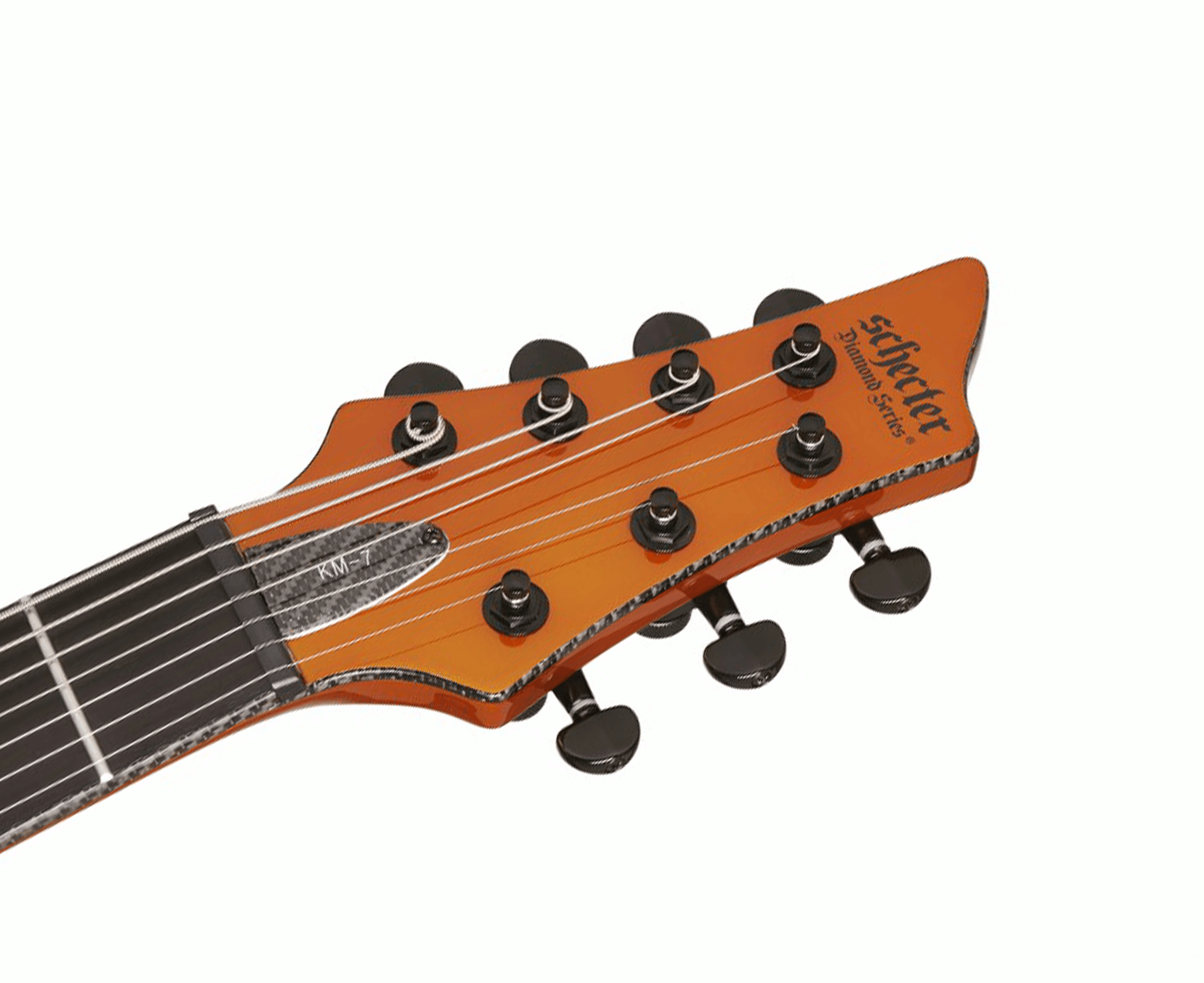Schecter Guitars Keith Merrow KM-7 | Lambo Orange