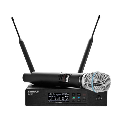 Shure QLXD24/B87A-G50 Handheld Wireless Microphone System (G50)