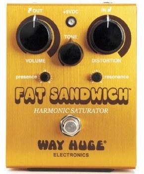 Way Huge Electronics Way Huge Electronics Fat Sandwich Harmonic Saturator Distortion Guitar Effects Pedal