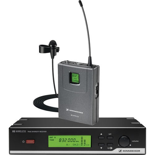 Sennheiser XSW12-A Wireless Lavalier Omni-directional Mic System - A Band (518-558 MHz)